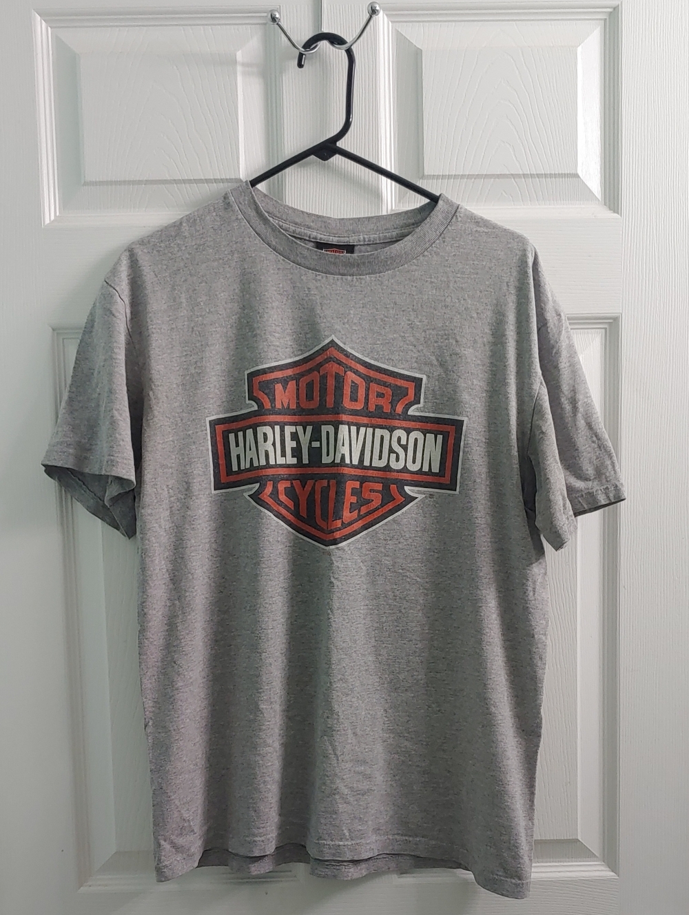 Harley Davidson T Shirt Men's L Heather Grey Hillbilly Tee